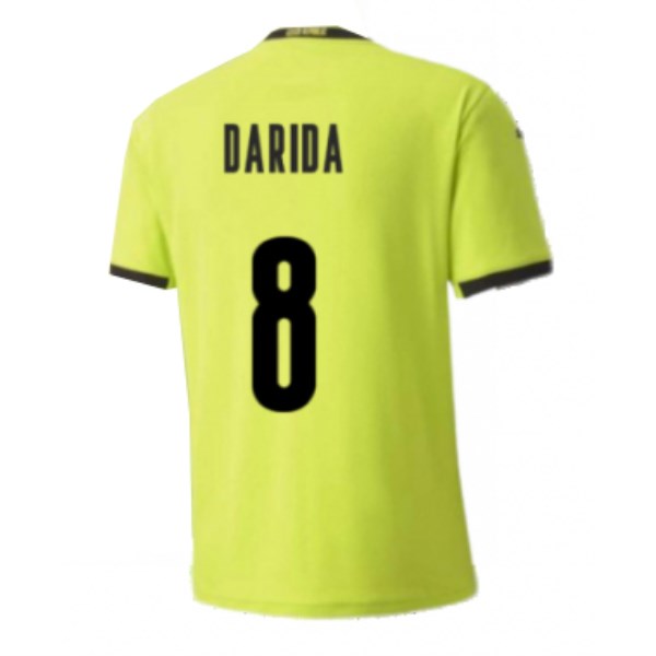 Men's Replica DARIDA #8 Czech Republic Away Soccer Jersey Shirt 2020 Puma