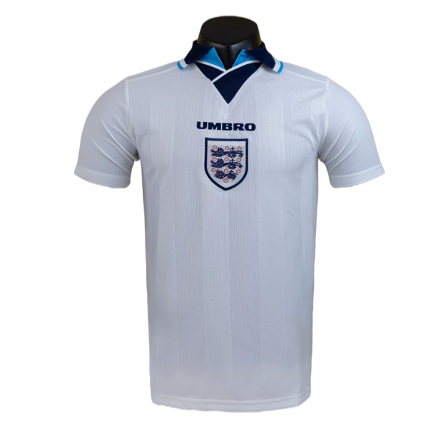 Men's Retro 1996 England Home Soccer Jersey Shirt Umbro