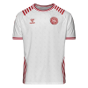 Men's Replica Denmark Soccer Jersey Shirt 2022 Hummel