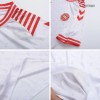 Men's Replica Denmark Soccer Jersey Shirt 2022 Hummel