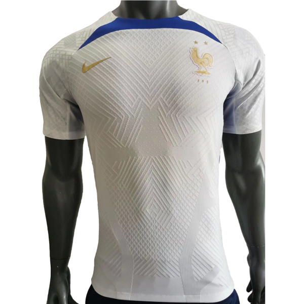 Men's Authentic France Pre-Match Training Soccer Jersey Shirt 2022 Nike