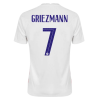 Men's Replica Antoine Griezmann #7 France Away Soccer Jersey Shirt 2020 Nike