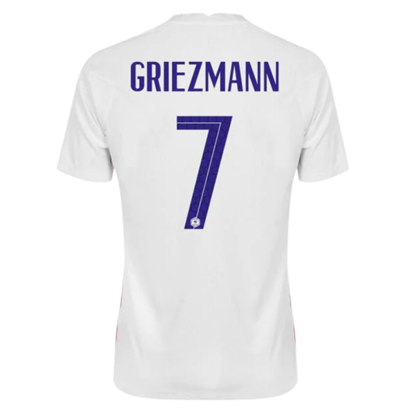 Men's Replica Antoine Griezmann #7 France Away Soccer Jersey Shirt 2020 Nike