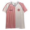 Men's Retro 1986 Denmark Away Soccer Jersey Shirt Hummel