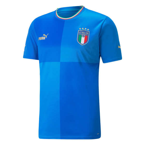 Men's Replica Italy Home Soccer Jersey Shirt 2022 Puma