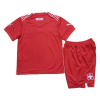 Kids Switzerland Home Soccer Jersey Kit (Jersey+Shorts) 2022 Puma - World Cup 2022