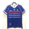Men's Retro 1998 France Home Soccer Jersey Shirt Adidas - World Cup Champion