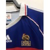 Men's Retro 1998 France Home Soccer Jersey Shirt Adidas - World Cup Champion
