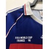 Men's Retro 1998 France Home Soccer Jersey Shirt Adidas - World Cup Champion