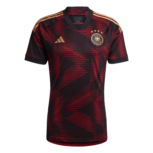 Men's Replica Germany Away Soccer Jersey Shirt 2022 Adidas - World Cup 2022