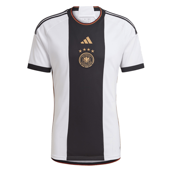 Men's Replica Germany Home Soccer Jersey Shirt 2022 Adidas - World Cup 2022