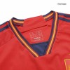 Men's Replica Spain Home Soccer Jersey Shirt 2022 Adidas - World Cup 2022