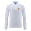 Men's France Zipper Tracksuit Sweat Shirt Kit (Top+Trousers) 2022 Nike