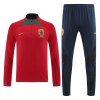 Men's Portugal Zipper Tracksuit Sweat Shirt Kit (Top+Trousers) 2022 Nike