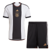 Men's Replica Germany Home Soccer Jersey Kit (Jersey+Shorts) 2022 Adidas - World Cup 2022