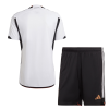 Men's Replica Germany Home Soccer Jersey Kit (Jersey+Shorts) 2022 Adidas - World Cup 2022