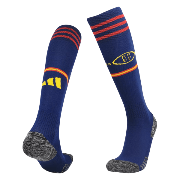 Kids Spain Home Soccer Socks 2022 Adidas - World Cup 2022