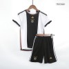 Kids Germany Home Soccer Jersey Kit (Jersey+Shorts) 2022 Adidas - World Cup 2022