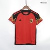Kids Belgium Home Soccer Jersey Kit (Jersey+Shorts) 2022 Adidas - World Cup 2022
