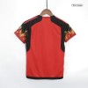 Kids Belgium Home Soccer Jersey Kit (Jersey+Shorts) 2022 Adidas - World Cup 2022