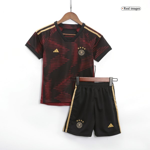 Kids Germany Away Soccer Jersey Kit (Jersey+Shorts) 2022 Adidas - World Cup 2022