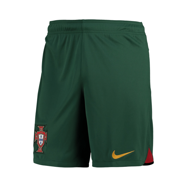 Men's World Cup Portugal Home Soccer Shorts 2022 Nike - World Cup 2022