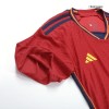 Men's Authentic Spain Home Soccer Jersey Shirt 2022 Adidas - World Cup 2022
