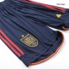Men's World Cup Spain Home Soccer Shorts 2022 Adidas - World Cup 2022