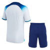 Men's Replica England Home Soccer Jersey Kit (Jersey+Shorts) 2022 Nike - World Cup 2022