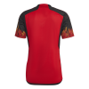 Men's Replica Belgium Home Soccer Jersey Shirt 2022 Adidas - World Cup 2022