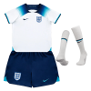 Kids England Home Soccer Jersey Whole Kit (Jersey+Shorts+Socks) 2022 Nike - Wrold Cup 2022