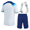 Kids England Home Soccer Jersey Whole Kit (Jersey+Shorts+Socks) 2022 Nike - Wrold Cup 2022