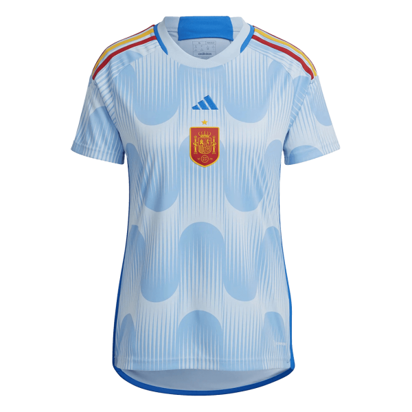 Women's Replica Spain Away Soccer Jersey Shirt 2022 Adidas - World Cup 2022