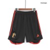 Men's World Cup Belgium Home Soccer Shorts 2022 Adidas - World Cup 2022
