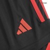 Men's World Cup Belgium Home Soccer Shorts 2022 Adidas - World Cup 2022