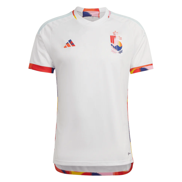 Men's Replica Belgium Away Soccer Jersey Shirt 2022 Adidas - World Cup 2022