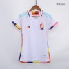 Women's Replica Belgium Away Soccer Jersey Shirt 2022 Adidas - World Cup 2022