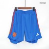 Men's World Cup Spain Away Soccer Shorts 2022 Adidas - World Cup 2022