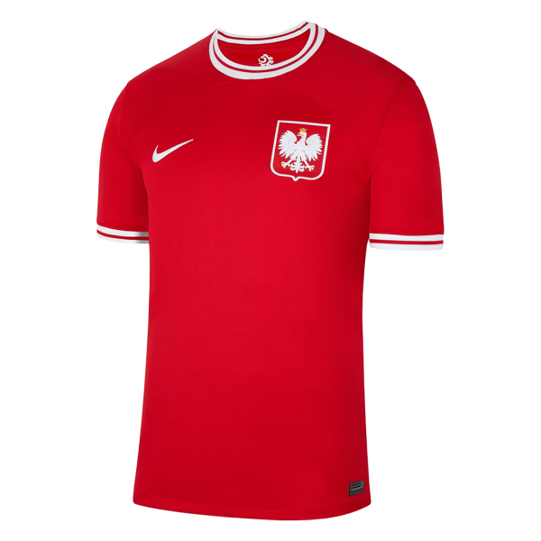 Men's Replica Poland Away Soccer Jersey Shirt 2022 Nike - World Cup 2022 | Poland