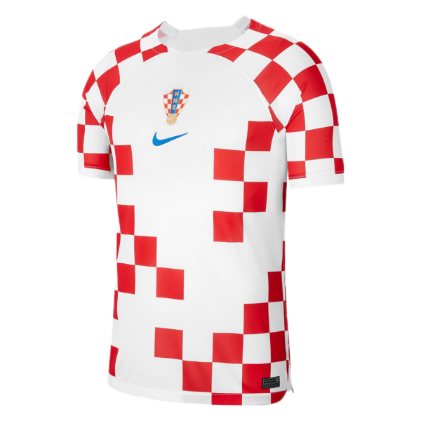 Men's Replica Croatia Home Soccer Jersey Shirt 2022 Nike - World Cup 2022 | Croatia