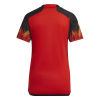 Women's Replica Belgium Home Soccer Jersey Shirt 2022 Adidas - World Cup 2022 | Belgium