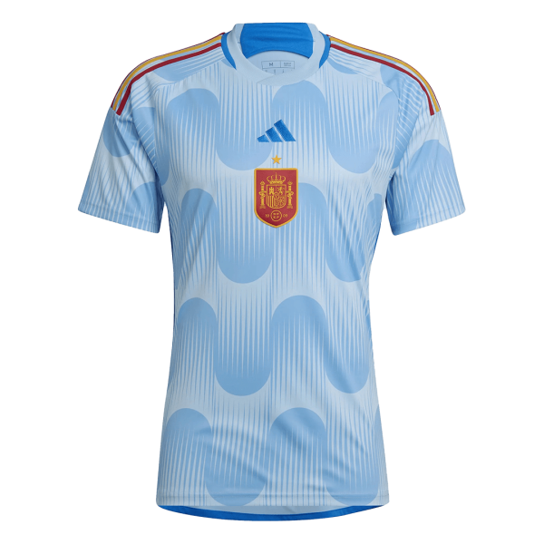 Men's Replica Spain Away Soccer Jersey Shirt 2022 Adidas - World Cup 2022 | Spain
