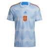 Men's Authentic Spain Away Soccer Jersey Shirt 2022 Adidas - World Cup 2022 | Spain