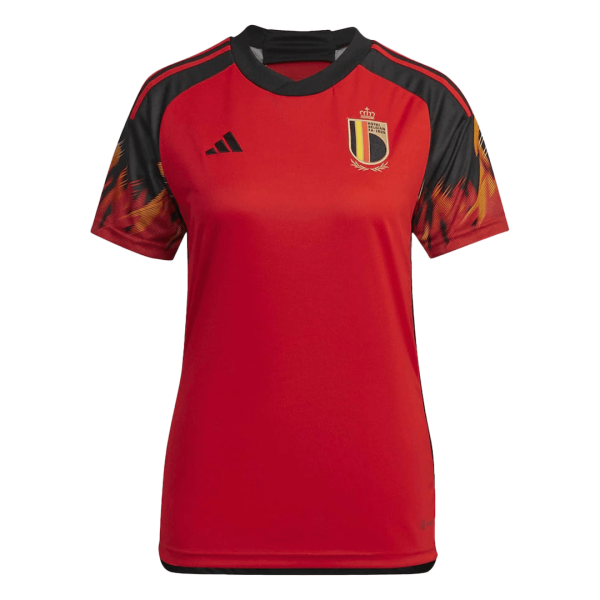 Women's Replica Belgium Home Soccer Jersey Shirt 2022 Adidas - World Cup 2022 | Belgium