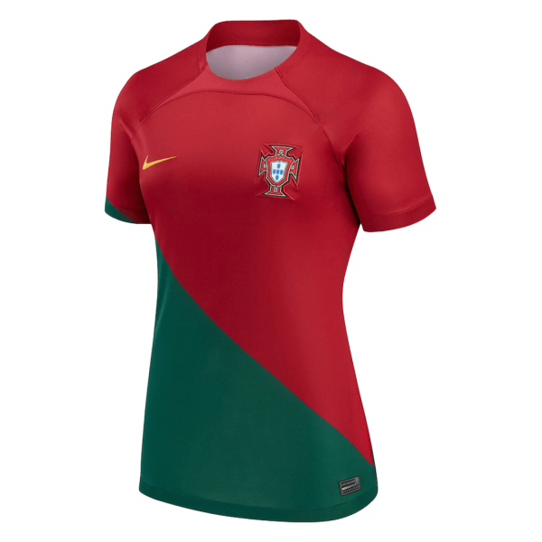 Women's Replica Portugal Home Soccer Jersey Shirt 2022 Nike - World Cup 2022