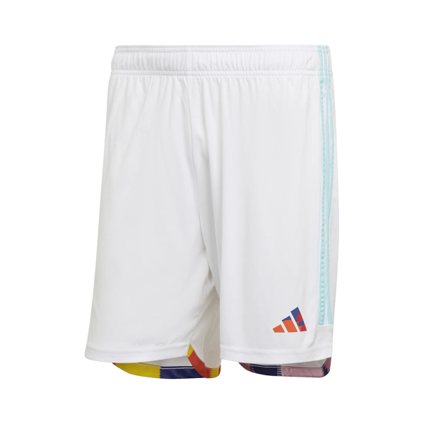 Men's World Cup Belgium Away Soccer Shorts 2022 Adidas - World Cup 2022