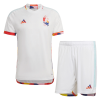 Men's Replica Belgium Away Soccer Jersey Kit (Jersey+Shorts) 2022 Adidas - World Cup 2022