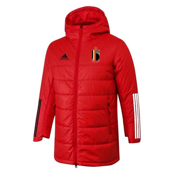 Men's Belgium Long Training Winter Jacket 2022 Adidas