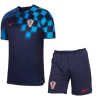 Men's Replica Croatia Away Soccer Jersey Kit (Jersey+Shorts) 2022 Nike - World Cup 2022