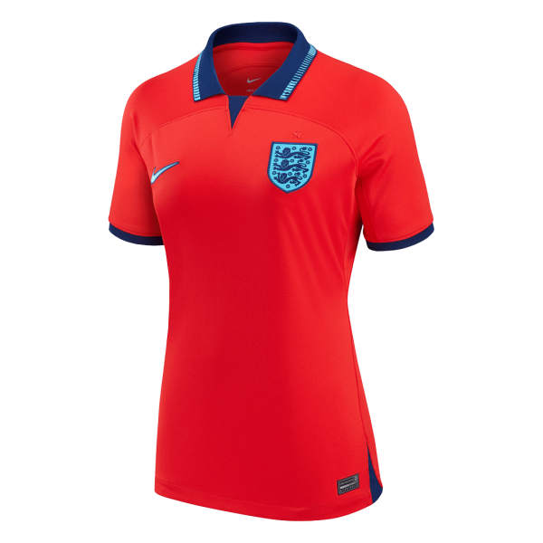 Women's Replica England Away Soccer Jersey Shirt 2022 Nike - World Cup 2022